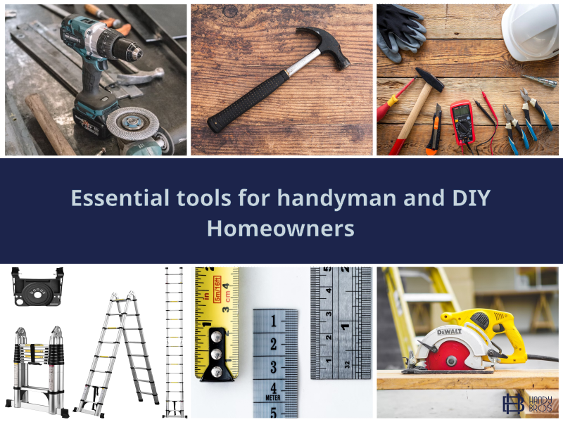 Essential tools for handyman and DIY Homeowners